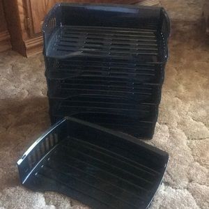Stack of 6 Paper Organizers